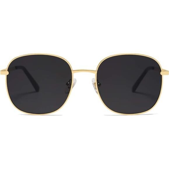 Classic Square Sunglasses for Women Men with Spring Hinge SJ1137